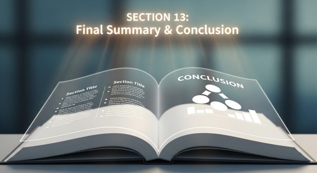 SECTION 13: Final Summary & Conclusion 