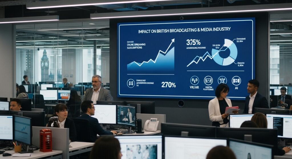 The Impact on British Broadcasting and Media Industry