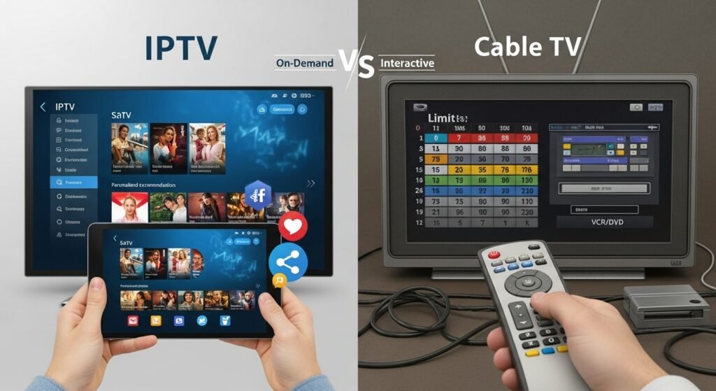 User Experience Comparison: IPTV vs Cable TV