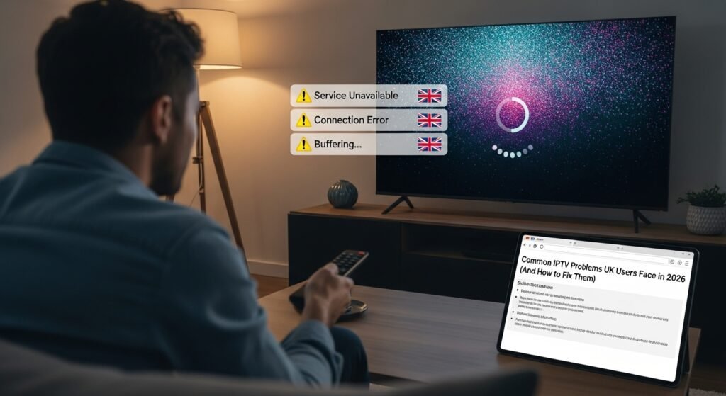 Resolve IPTV UK Issues
