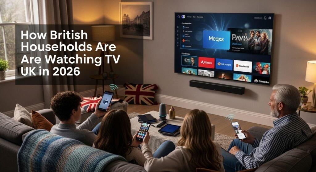 British Households Watching TV