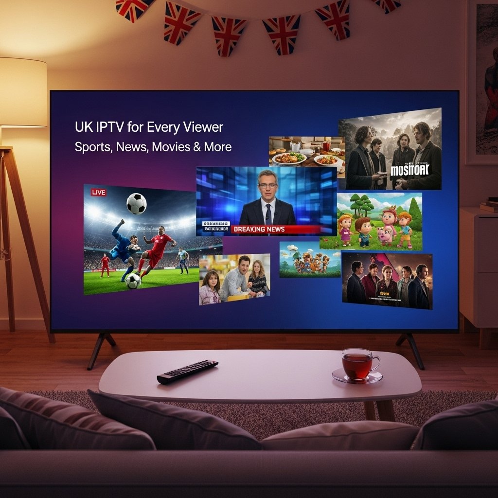 UK IPTV Sports Entertainment