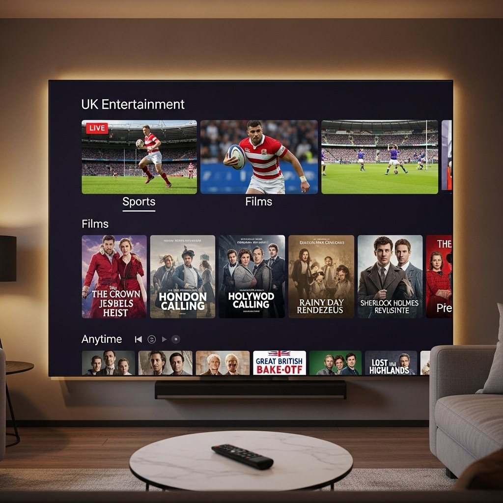 IPTV UK Entertainment Anytime
