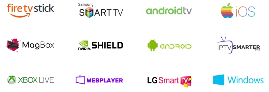 Our IPTV free trial Supported All Devices