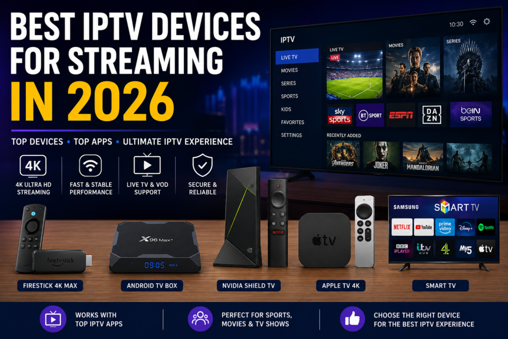 Best IPTV Devices for Streaming