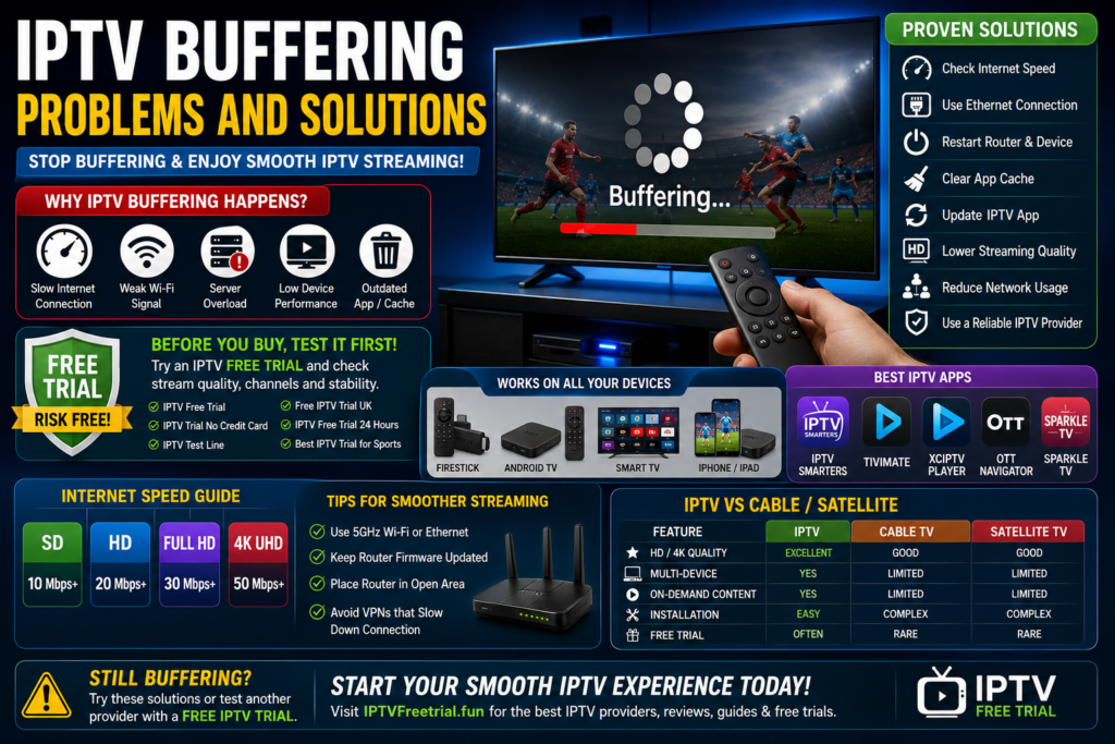 IPTV Buffering Problems
