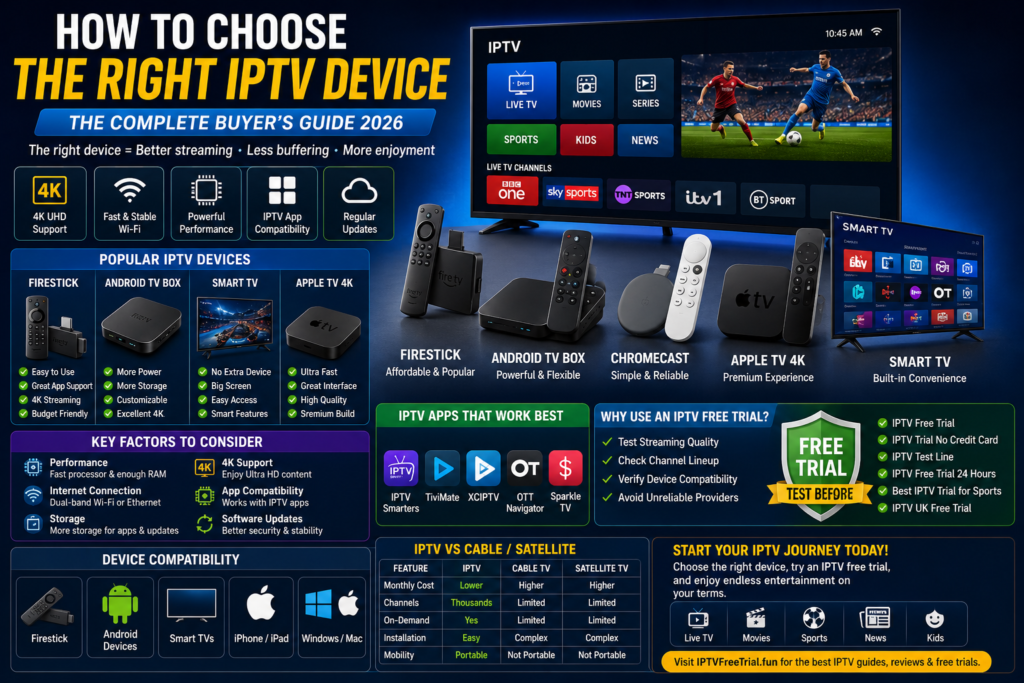 How to Choose the Right IPTV Device